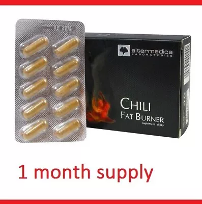 Strong Chili Slimming Pills LOSE Weight FAT BURNER I Want To Be Slim And Healthy • £25.20