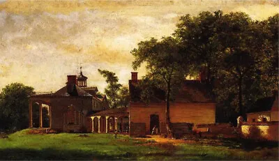High Quality Oil Handpainted Painting  On Canvas-The Old Mount Vernon • $195