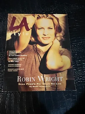 FEBRUARY 1993  L.A. STYLE Fashion MAGAZINE  - ROBIN WRIGHT • $24.99