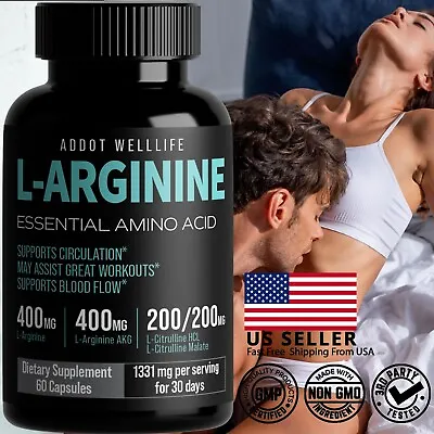L Arginine L Citrulline - Libido Performance Stamina Energy • $18.99