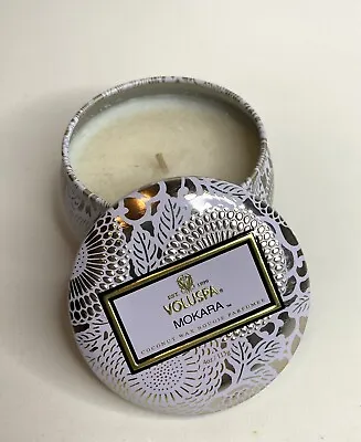 VOLUSPA MOKARA Coconut Wax Bougie Parfume Candle Decorative Tin 4 Oz. • $24