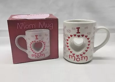  I (Heart) Mom  XOXO Graphic Print Coffee Cup Mug Mothers Day Gift  • $24