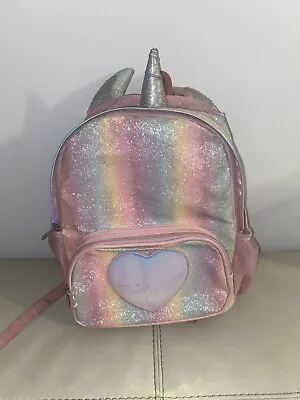 Mibasies Pink Unicorn Girl’s Backpack • $10