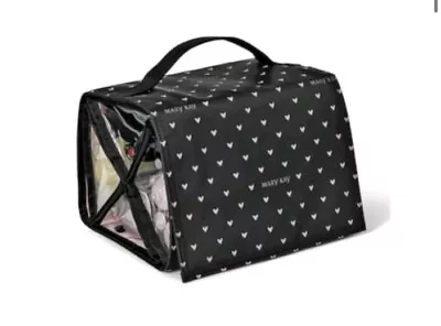 New -Mary Kay Travel Roll Up Bag Makeup Cosmetics- Heart Design Unfilled NIB   • $20