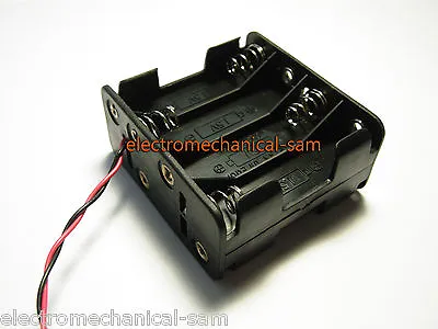 Free Shipping New 9.6V 12V 8 X AA Battery Holder Box Case W/Wire • £93.80