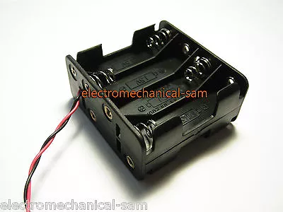 £93.80 • Buy Free Shipping New 9.6V 12V 8 X AA Battery Holder Box Case W/Wire
