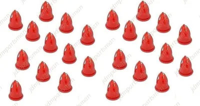 (24x) Red Fender & Door Molding Trim Clips For Various Mercedes Benz #0019882081 • $12.50