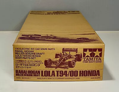 TAMIYA 50571 1/10 R/C Rahal Hogan Miller Genuine Draft Lola T94/00 Honda Body • $120