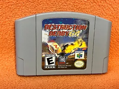 Destruction Derby 64 Nintendo 64 N64 Original Authentic Genuine Game! • $30.97