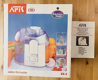 AFK Juice Extractor Centrifuge Smoothie ES-2 (Pre-Owned In Excellent Condition) • $35