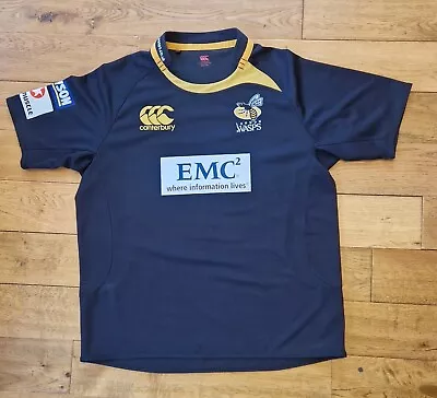 Mens London Wasps Canterbury Rugby Shirt 2009  Size XXL  • £19.99