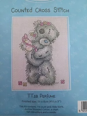 Me To You Tatty Teddy Counted Cross Stitch Kit. 'perfume'. • £9.50