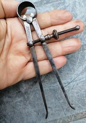 £10 • Buy Vintage MOORE & WRIGHT Inside Calipers 6  Bow Spring