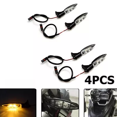 4x Motocycle Indicator Lamp Front Rear Turn Indicator LED Light Blinker For BMW  • $35.82