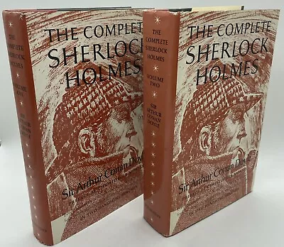 The Complete Sherlock Homes Volume 1 & 2 Hardcover Set Arthur Conan Doyle • $19.95