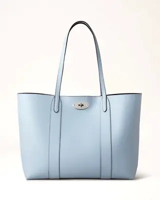 Mulberry 'Bayswater' Leather Tote In Poplin Blue Leather  $995 - BNWT • $750