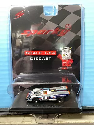 1/64 Sparky Martini Racing 1970 Porsche 917 K #3 12h Sebring Winner Silver • $32