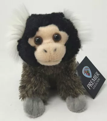 Ark Toys Marmoset Plush 14cm - K111 Monkey Fluffy Wild Forest Grey Cute Cuddly • $11.19