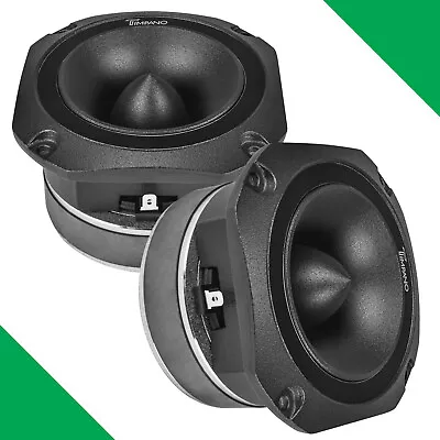 (2) 4  Super Tweeter Timpano 900watts Max Tpt-st25 Black Bullet 8 Ohms Pro Audio • $59.95