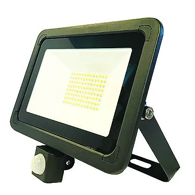 Greenbrook LED Floodlight 50W Motion Sensor Waterproof & Weatherproof Outd... • £21.20