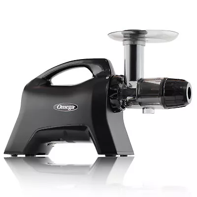 Omega Cold Press Masticating Horizontal Juicer With 3-Stage Augur Matte Black • £379.92