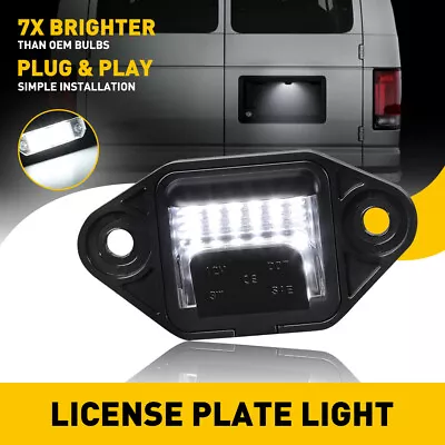 AUXITO LED License Plate Light Tag Lamp For 1992-2018 Ford E150 E250 E350 E450 • $9.99