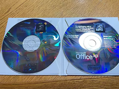 Microsoft Office XP Small Business Edition + Product Key Software Disc 2002 • $22.99