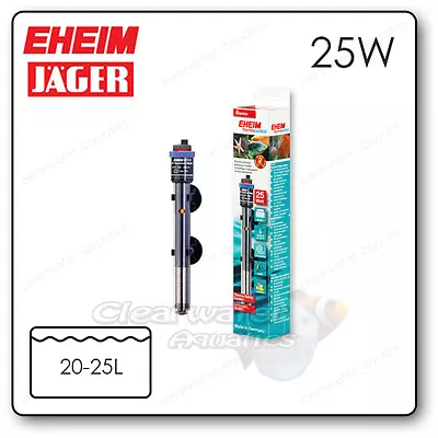 NEW EHEIM Aquarium Water HEATER Submersible Thermostat FISH TANK Tropical MARINE • £22.99