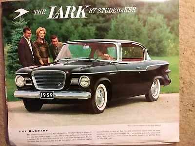 Vintage Lark Family Automobile Sales Sheet Lot Of 2 Studebaker-Packard • $15