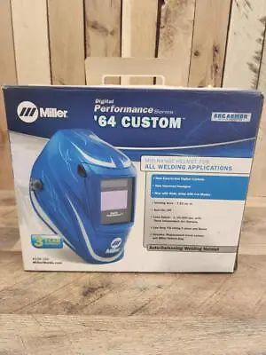 Miller Digital Performance Series '64 Custom Welder's Helmet New In Open Box! • $299.99