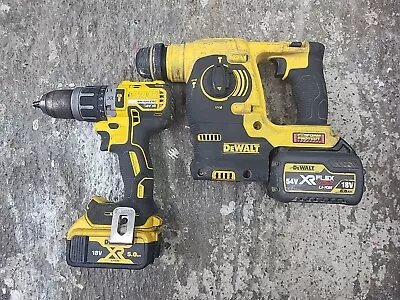 £66 • Buy Dewalt DCH253 DCD796 Sds Hammer Drill Flexvolt 6ah 18v 5ah Spare Or Repair 