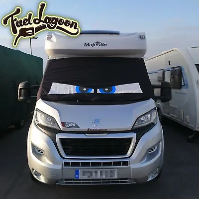 Motorhome Screen Cover Curtain Wrap Fiat Ducato Boxer Relay Besscarr • $112.01