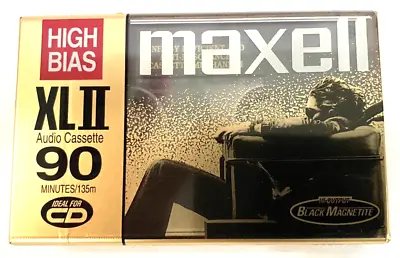 Maxwell XLII Cassette 90 Minutes High Bias Black Magnetite Factory Sealed • $7.75