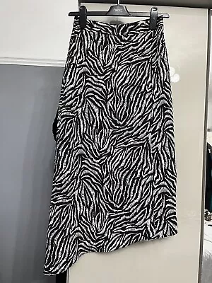 Zebra Print Midaxi Skirt • $2.53