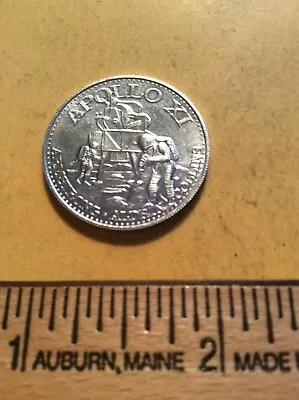 Man In Space Token: Apollo X1 -Lunar Landing     (c719-970o)                  • $2