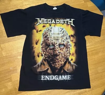 Vintage 2009 Megadeth Endgame Album Heavy Metal Tee Shirt Size Medium Y2K 2000’s • $29.99
