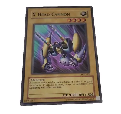 X-Head Cannon MFC-004 Super Rare Holo Foil Unlimited Edition Yugioh Card 2003 • $3.99