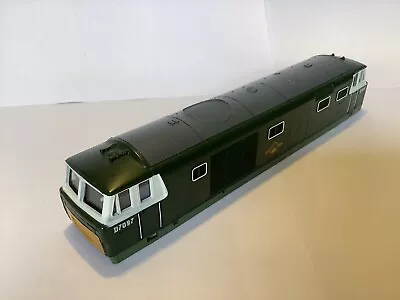 Vintage OO Triang Hornby 2tone Green Class 35 Hymek Locomotive Glazed Body Shell • £9