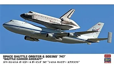 £35 • Buy Hasegawa 10844 1:200 Space Shuttle Orbiter & Boeing 747  Farewell  Model Kit