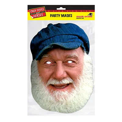 £3.49 • Buy Uncle Albert Party Mask - Only Fools Horses Face Card A4 Fancy Dress Mask-Arade
