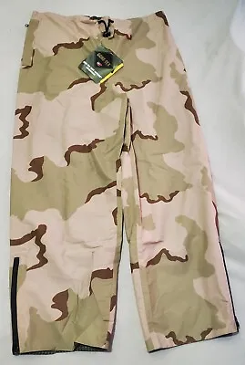 Adventure Tech Gore Tex Reversible Military Rain Pants Camo XL • $69.95
