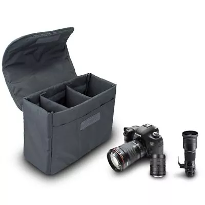 Thick Padded Photography Bag Dividers Organizer  Camera Protective Bag DSLR SLR • $21.52