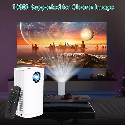 Mini Projector LED Portable Video Movie Home Theater Cinema For Up To 80  Screen • $51.99