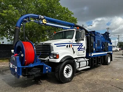 $89000 • Buy 2008 Sterling L8500 Vac-con  Vacuum Jetter Combo Truck