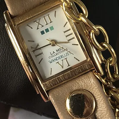 La Mer Collection Wanderlust Triple Wrap Watch NWOT • $20