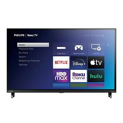 Philips 32 Class HD (720P) Smart Roku Borderless LED TV (32PFL6452/F7) • $149.99