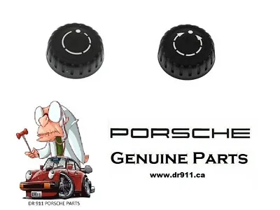 $57.23 • Buy New Genuine Porsche Factory Replacement Cayenne PCM 2 Radio Knob Set 95564295100