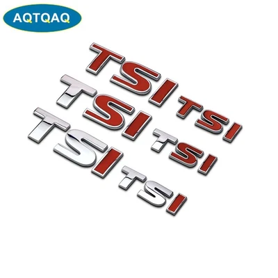 $6.99 • Buy TSI Emblem Car Styling Sticker Metal Decal Badge 3D Volkswagen VW Tiguan Golf
