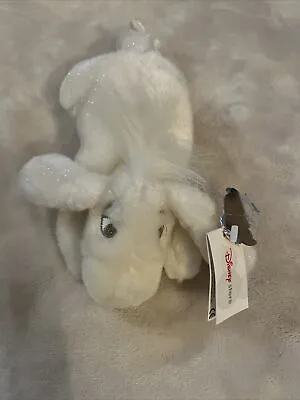 Eeyore White Glitter Laying Plush Disney Store Genuine Soft Toy | 9  • £12