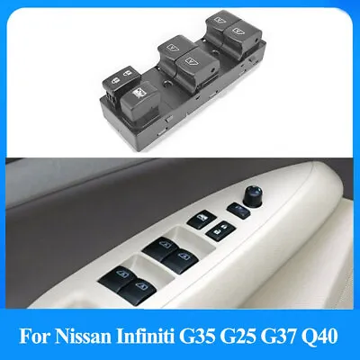 For Nissan Infiniti G35 G25 G37 Q40 07-13 Car Power Window Switch 25401-JK42E • $17.99